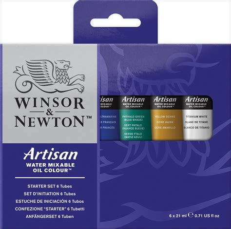 Winsor Newton Artisan Water Mixable Oil Paints Ml Pkg Assorted Colors Walmart Canada
