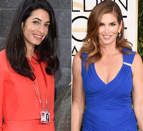 Amal Clooney Has Formed A Close Friendship With Cindy Crawford Hello