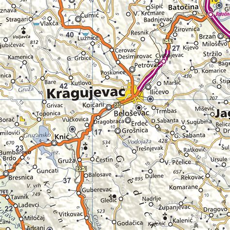Mapa Srbije Auto Karta Whats New
