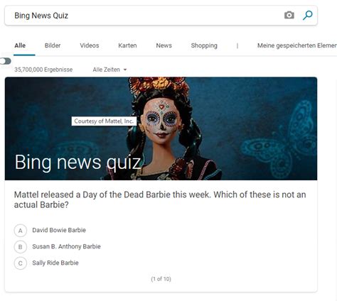 But what is exactly a bing weekly quiz? Bing News Quiz | WindowsSpotlightQuiz.net