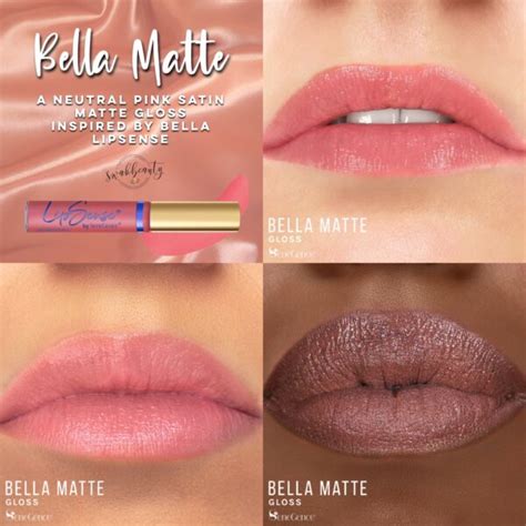 Lipsense Bella Matte Gloss Limited Edition Swakbeauty Com