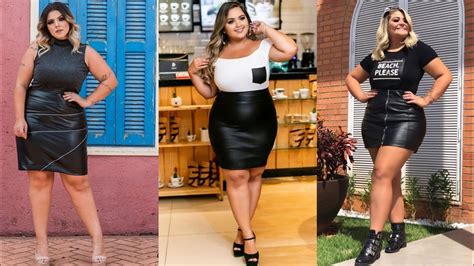 plus size leather skirts styling ideas leather skirt outfits for plus size faux leather