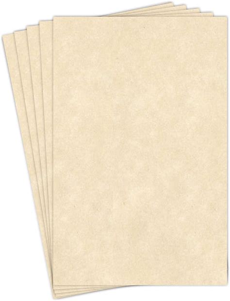 Natural Stationery Parchment Recycled Paper 65lb Cover Cardstock 11