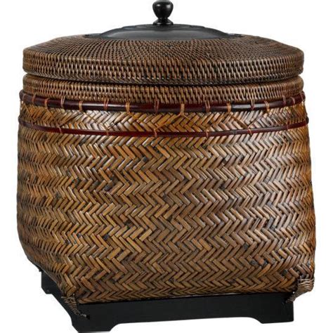 Great news!!!you're in the right place for basket crate. Rinjani Basket w/Lid | Crate and Barrel