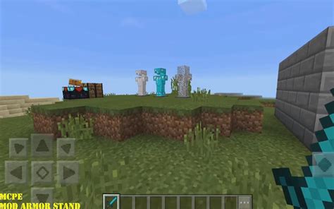 New Armor Stand Mod Addons Mcpe Apk For Android Download