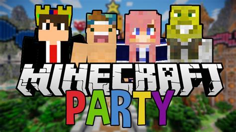 What are the best minecraft servers? Minecraft Party Time with Friends | Mini games - YouTube