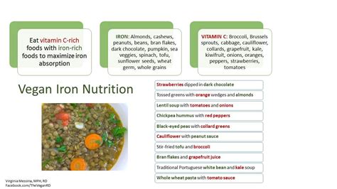 Combining this recipe with bean burritos (or other meat burritos or tacos) will increase the iron in the foods served with (beans, tortillas, chicken). Boost iron absorption with foods rich in vitamin C. #vegan ...