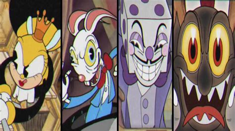 Cuphead Bosses In Order Image To U