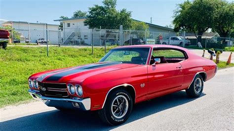 1970 Chevrolet Chevelle Ss In Cranberry Red Is Droolworthy