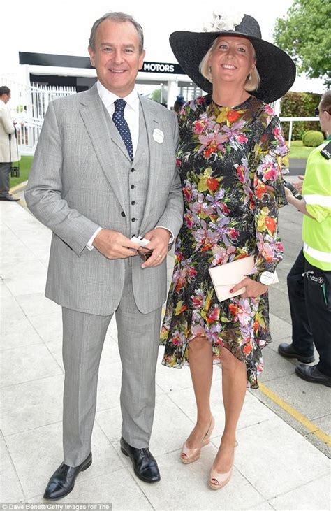 Hugh Bonneville Joins Wife Lucinda ‘lulu Evans At Epsom Daily Mail