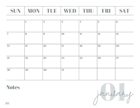 January 2024 Calendars 50 Free Printables Printabulk