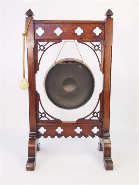 Large Antique Aesthetic Movement Dinner Gong For Sale