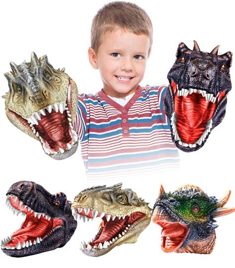 Buy Dinosaur Puppet Toy for Boy 8-12, Geyiie Dino Toys Puppets for