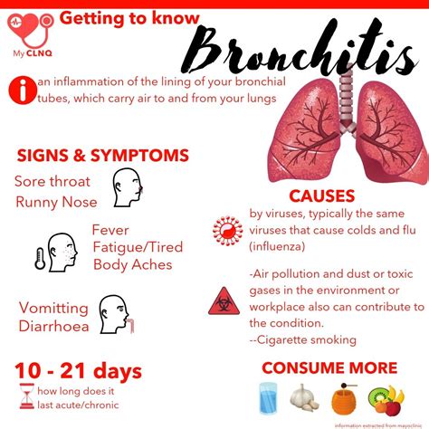 Bronchitis Symptoms And Treatments What Is It