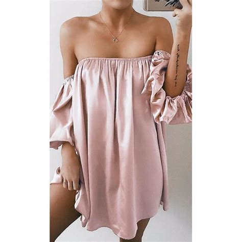 sexy off shoulder pure colour long sleeve evening blouses clothes hipster ladies mini dresses