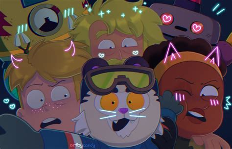 71457 Final Space Hd Wallpaper Woman Gary Goodspeed Man Kiss Avocato Final Space Quinn