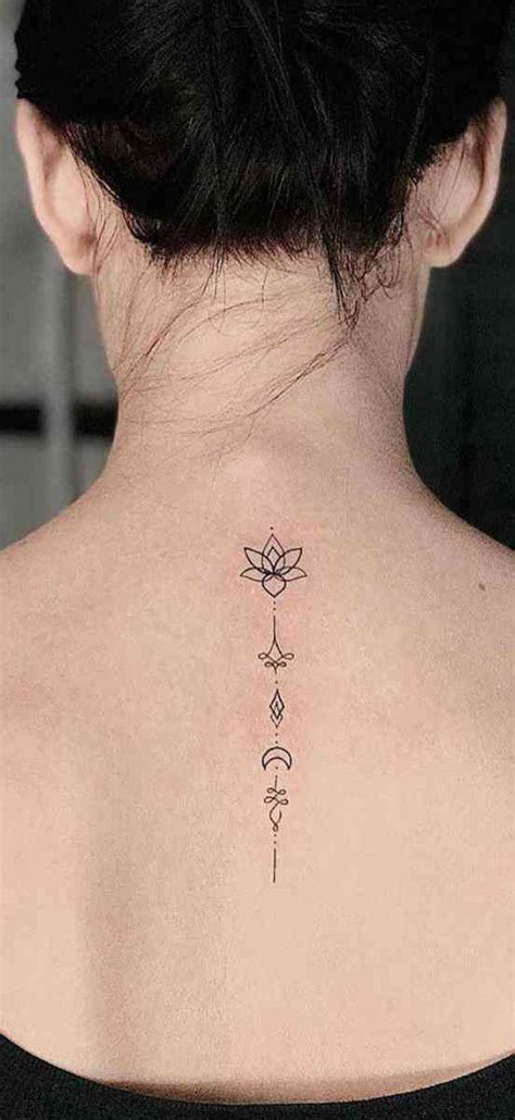50 Simple And Elegant Tattoo Ideas For Women Small Back Tattoos