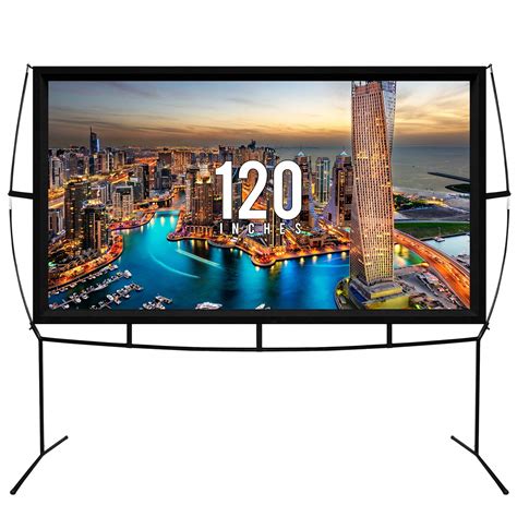 Jumbo 120 Inch 169 Portable Outdoor And Indoor Theater