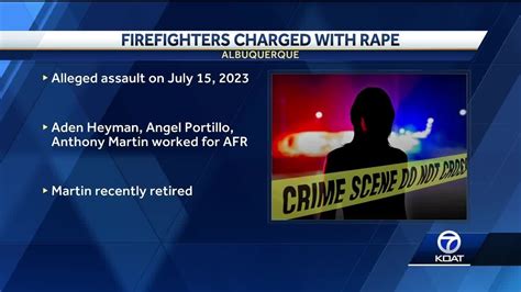 3 Firefighters Charged With Sexual Assault In Albuquerque Youtube