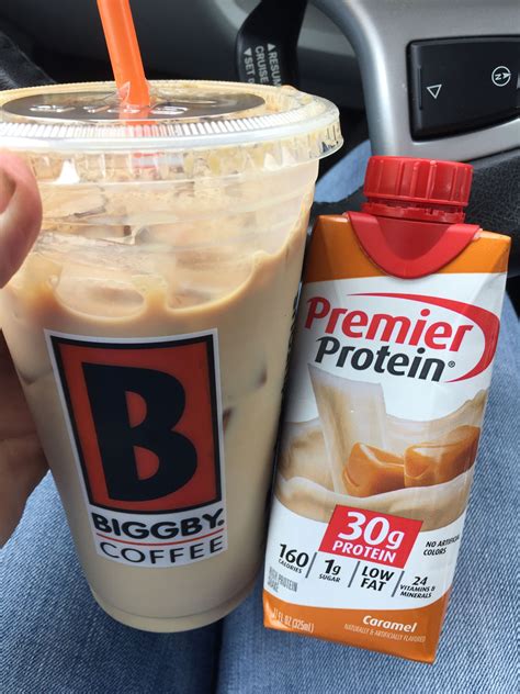 Unlike the other ice coffee protein shakes on this list, this coffee shake uses oat and nut butter to add protein, healthy carbohydrates, and nutrients. Pin by Brittany on Protein shake recipes in 2020 | Protein ...