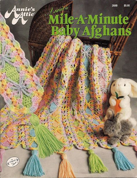 Baby Afghan Mile A Minute Crochet Pattern Book