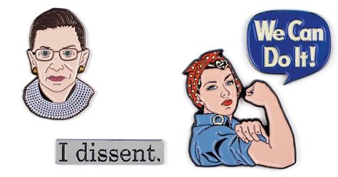make a statement with these empowering feminist pins