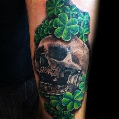 There are several shamrock tattoo designs to choose from but there are a few very famous designs that people opt for first before moving on to any other designs. 50 Shamrock Tattoo Designs For Men - Ireland Ink Ideas