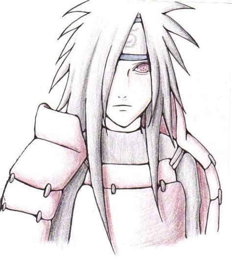 Madara Uchiha Drawing By Thechiefassassin By Thechiefassassin On