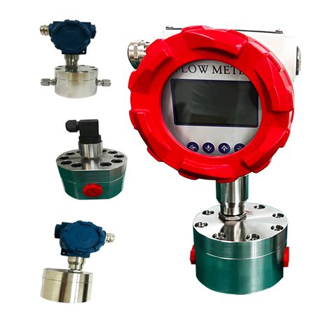 Micro Oval Gear Flow Meter Stainless Steel High Pressure Flowmeters
