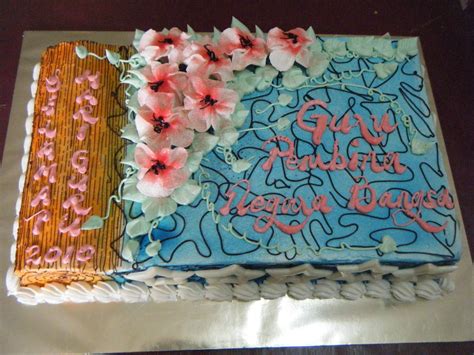 Semoga dengan bertambahnya umurmu maka semakin bertambah sempurna iman serta akhlakmu. IRA BAKERI: kek hari guru, hari ibu, hari jadi.....