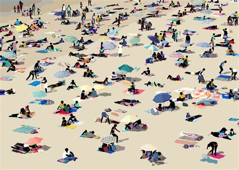 Beach Scene Iii By Patrick Tschudi Lumas