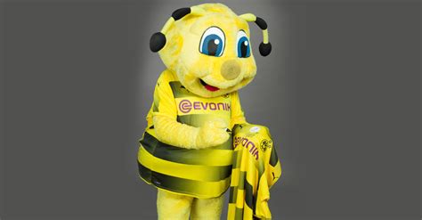 Und als ich ihm dieses jahr eine geburtstagstorte versprochen hatte. Original Pokalsieg-Trikot von BVB-Maskottchen EMMA