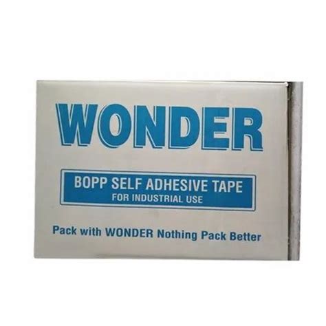 Wonder Water Proof Bopp Self Adhesive Tapes Packaging Type Box At Rs