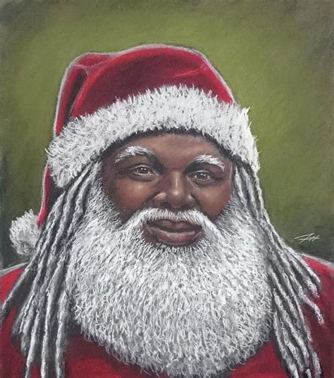 This african american skin toned santa is bundled for the serengeti. African American Santa Claus by Jeffrey Kearns | The Black ...