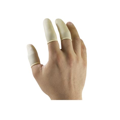 Handgards® Latex Disposable Finger Cots Handgards® First In Food