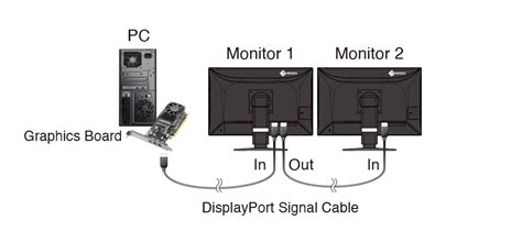 Compatibility Between Radiforce Monitors Using Displayport Daisy Chains