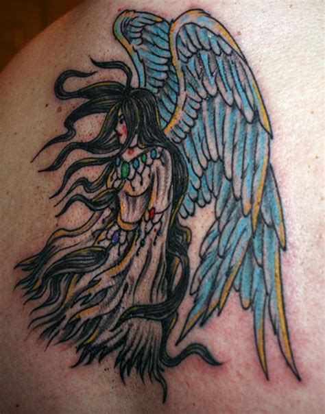 50 Sexy Angel Tattoo Designs