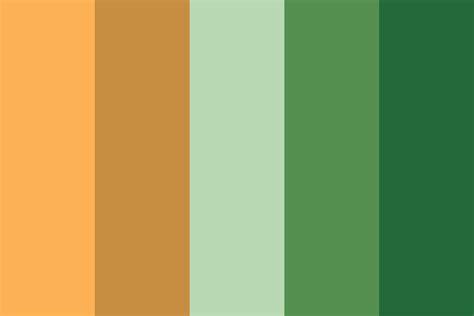 Sand Emerald Color Palette
