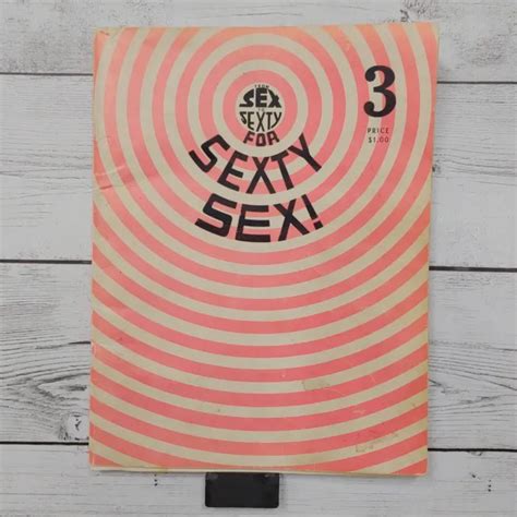 Vintage From Sex To Sexty For Sexty Sex Magazine Volume 3 1972 4995