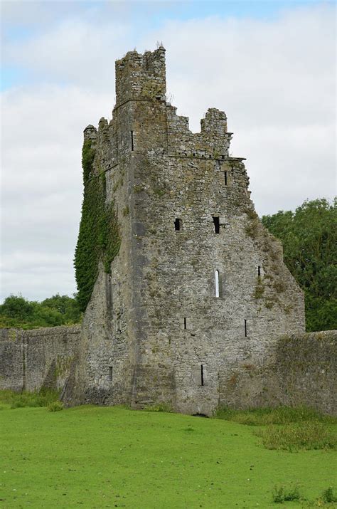 Ireland Kells Priory Seven Towers Medieval Castle Tower House Ruin