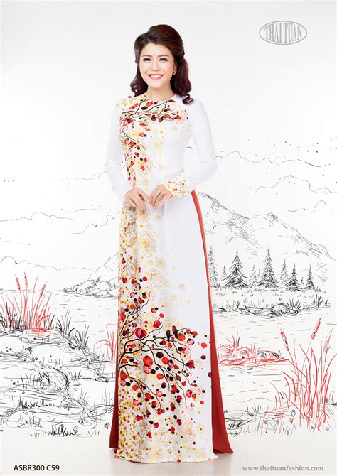 35 mẫu vải áo dài đẹp Thái Tuấn 2018 Tiệm Vải Nga Tường