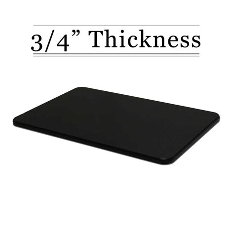 3 4 thick black custom cutting board cutting board company commercial quality plastic and