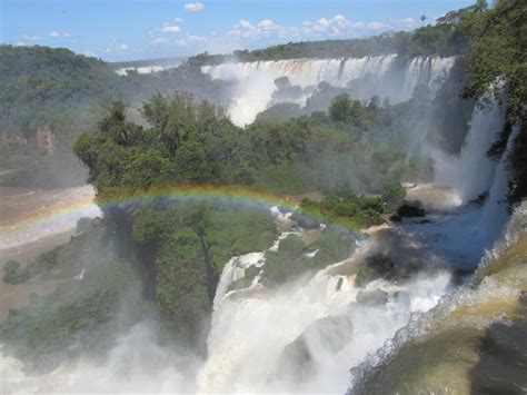 Iguazu Touristsparadise Iguazu Falls Argentina Wilting Pribles