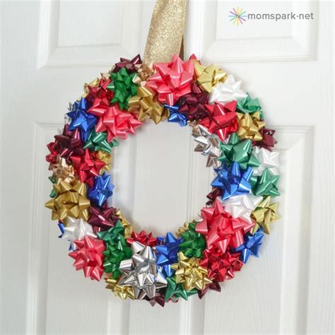 Diy Holiday Bow Wreath Tutorial These Would Be Great To Make For
