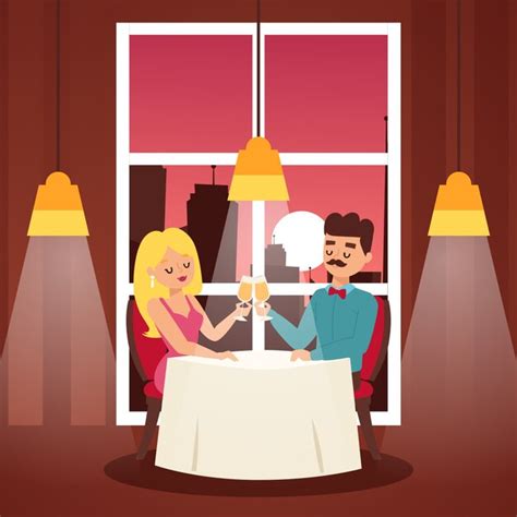 Premium Vector Perfect Dating Illustration