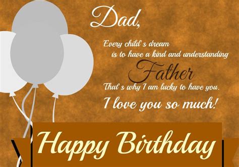 The messages are deep birthday wishes for the father that expresses the son's deep emotion for his father. 120+ Birthday Wishes For Dad : Happy Birthday Father Messages
