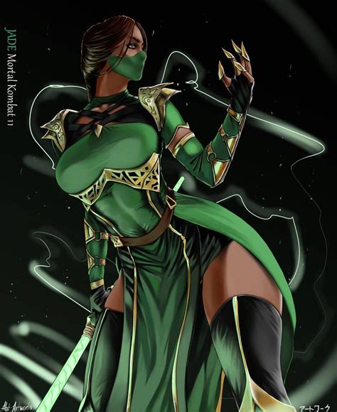 Jade By Atit Artworks On DeviantArt Jade Mortal Kombat Mortal Kombat