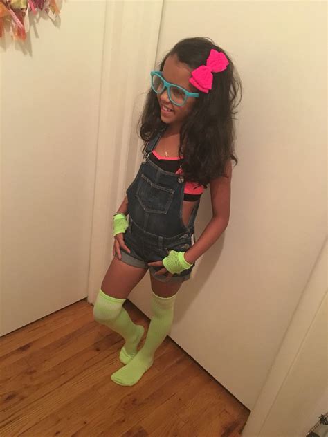 Neon Party Outfit Neon Party Outfits Neon Outfits Kids Fashion Girl