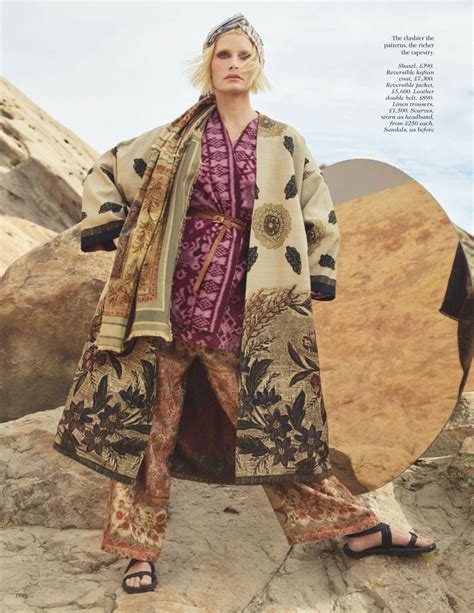 Amber Valletta Vogue Magazine Uk April 2021 Issue • Celebmafia