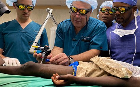 Bringing Latest Laser Tech Israeli Surgeons Help Young Burn Victims In